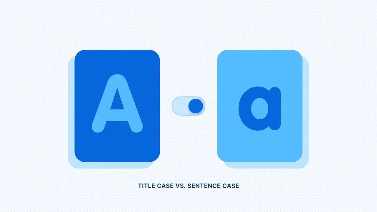 Title Case vs Sentence Case: Which Should You Use?